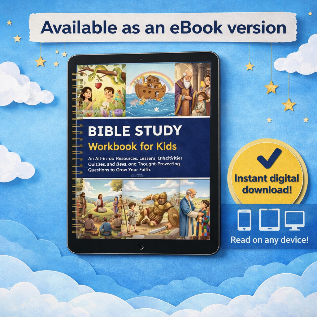 Bible Study Workbook for Kids