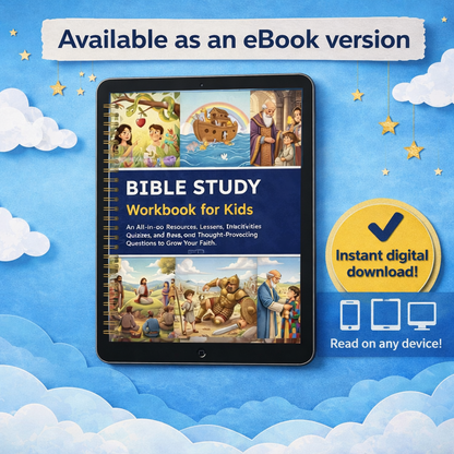 Bible Study Workbook for Kids